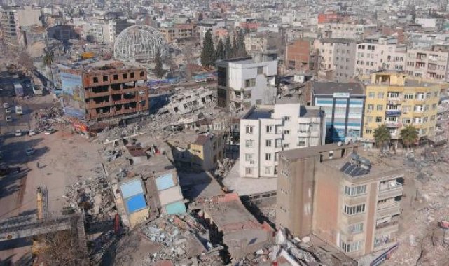 Adıyaman'daki yıkım havadan görüntülendi