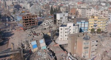 Adıyaman'daki yıkım havadan görüntülendi
