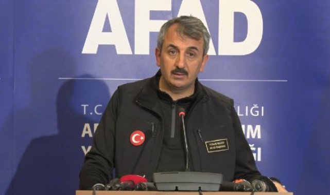 AFAD Başkanı Sezer: Depremlerde 2 bin 921 kişi hayatını kaybetti