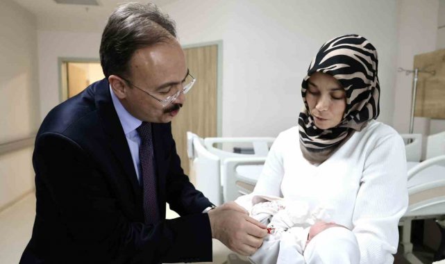 Afetzedenin bebeği Bilecik'te dünyaya geldi