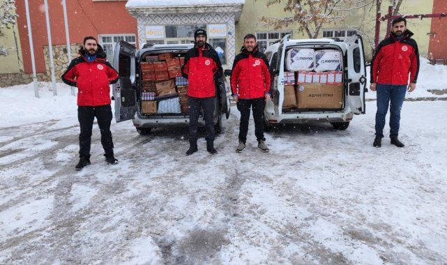 Ağrı'da depremzedeler için yardım seferberliği başlatıldı