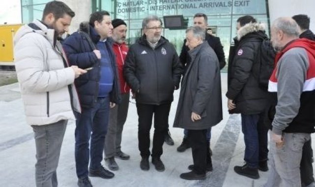 Ahmet Nur Çebi deprem felaketinden etkilenen Hatay'da