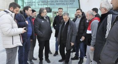 Ahmet Nur Çebi, deprem felaketinden etkilenen Hatay'da