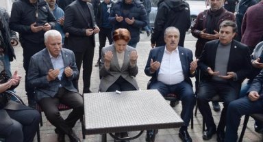 Akşener Diyarbakır'da; depremde ölenlerin yakınlarına taziyede bulundu