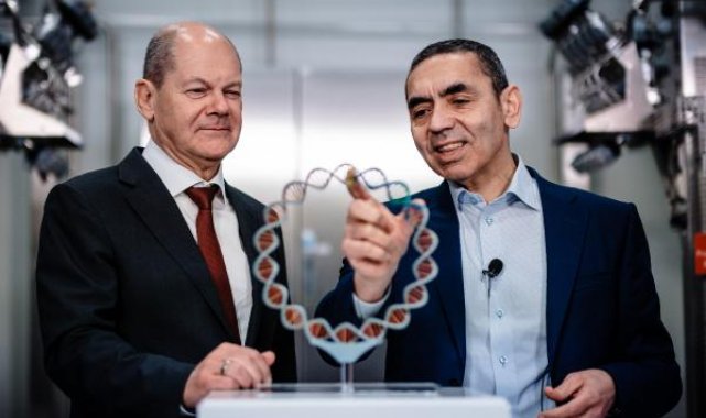 Almanya Başbakanı Scholz, BioNTech'i ziyaret etti