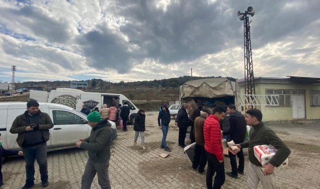 Alpedo, Kahramanmaraş'ta beş bin kişilik çadır kent kuruyor