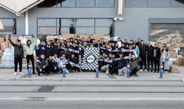 Altay yardım için tek yürek oldu