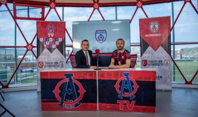 Altınordu, Recep'le imzaladı