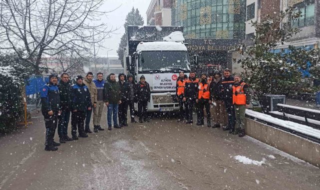 Altınova'dan 7. tır yola çıktı