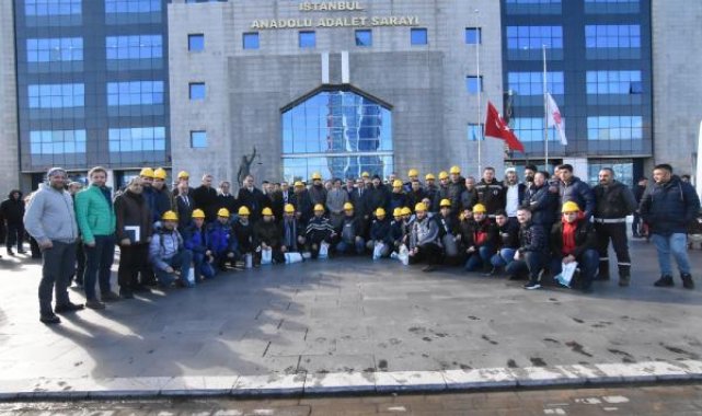 Anadolu Cumhuriyet Başsavcılığında görevli 30 personel deprem bölgesine gitti