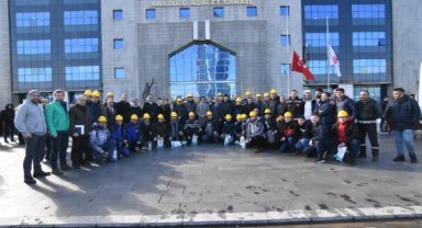 Anadolu Cumhuriyet Başsavcılığında görevli 30 personel deprem bölgesine gitti