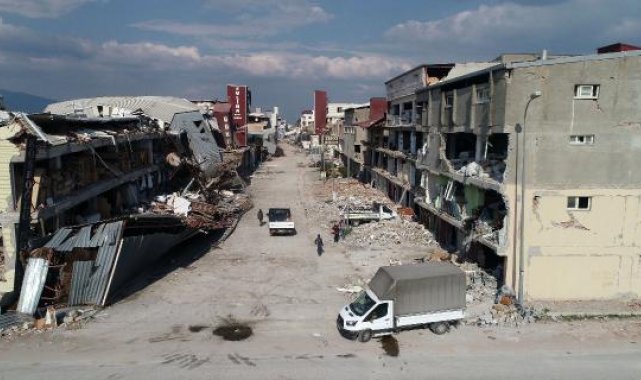 Antakya Sanayi Sitesi, depremde harabeye döndü