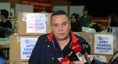 Antalya Büyükşehir Belediye Başkanı Böcek: İtfaiye ekibimiz depremde 62 canı kurtardı
