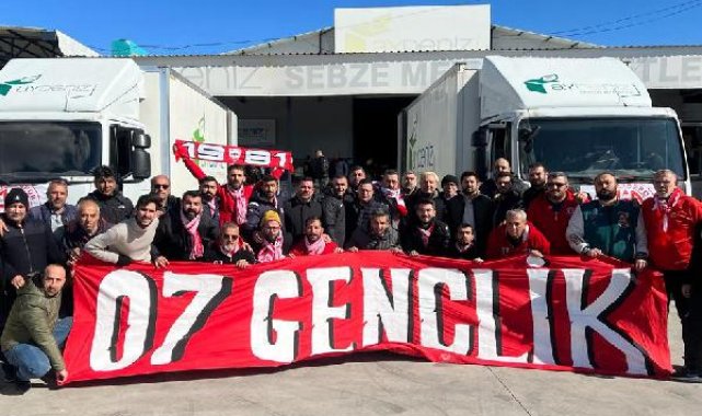 Antalyaspor'dan deprem bölgelerine yardım