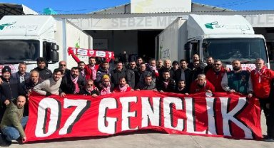 Antalyaspor'dan deprem bölgelerine yardım