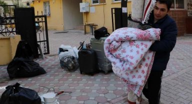 Apartmanın yıkılmasına 'Mukadderat' diyen müteahhidin diğer binası da ağır hasarlı