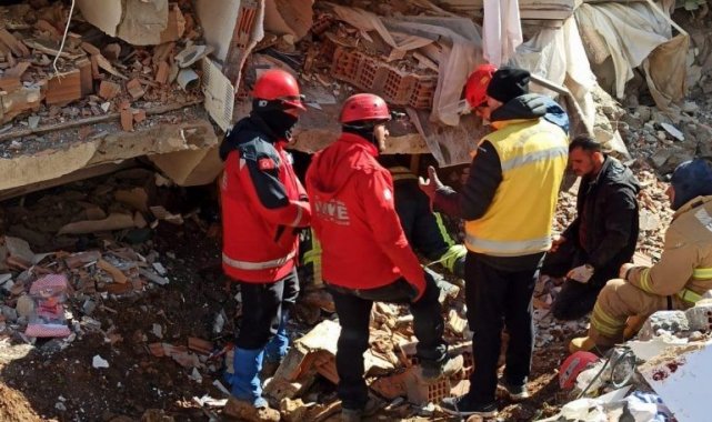 Arama kurtarma ve yardım ihtiyaçlarını gidermek için çalışmalar devam ediyor
