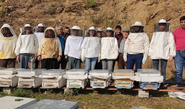 Arıcılık kursu eğitimleri tamamlandı