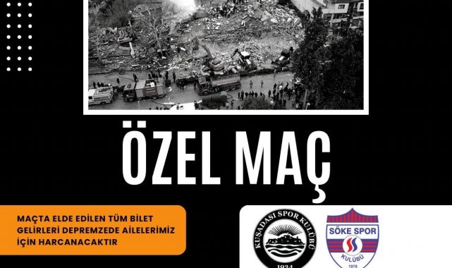 Aydın'ın en anlamlı maçı Pazar günü Kuşadası'nda oynanacak