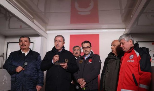 Bakan Akar: TCG İskenderun gemisini görevlendirmek suretiyle, bu gece İskenderun Limanı'na yanaşacak