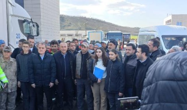 Bakan Çavuşoğlu, Azerbaycan Dışişleri Bakanı Bayramov ile açıklamalarda bulundu