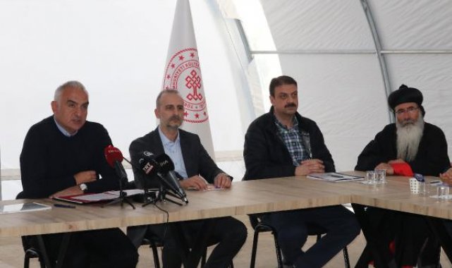 Bakan Ersoy: Eserlerin geleceğe taşınması için gerekli çalışmaları yapacağız