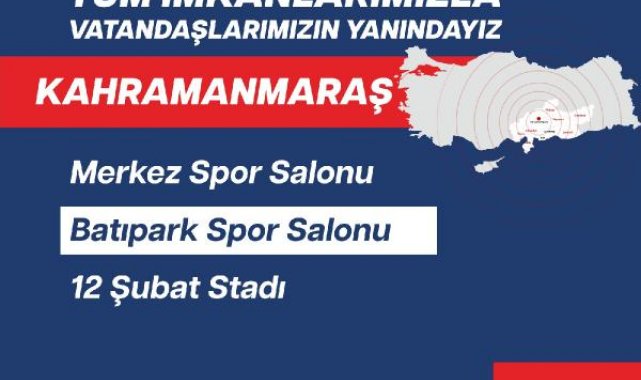 Bakan Kasapoğlu, depremzedelerin kullanımına açılan tesis ve salonları duyurdu