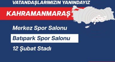 Bakan Kasapoğlu, depremzedelerin kullanımına açılan tesis ve salonları duyurdu