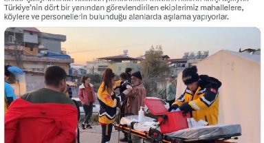 Bakan Koca: Depremde yaralanan ve enkaz çalışması yapan personel aşılanıyor