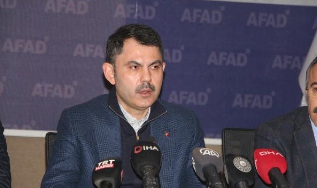 Bakan Kurum: Cumhuriyet tarihinin en büyük afet konut seferberliğini başlattık
