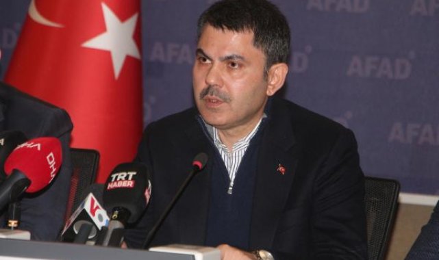 Bakan Kurum: Hasarlı evlere girilmesin, resmi kanallarımız dışında hiçbir habere itibar edilmesin