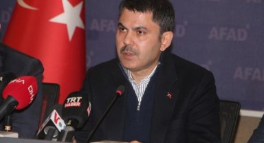 Bakan Kurum: Hasarlı evlere girilmesin, resmi kanallarımız dışında hiçbir habere itibar edilmesin