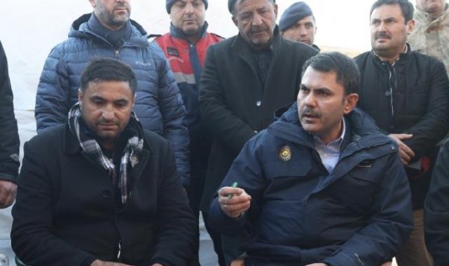 Bakan Kurum: Yeni evleri en kısa zamanda teslim edeceğiz