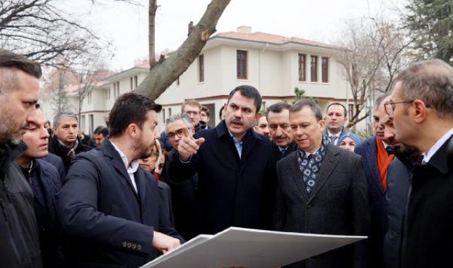 Bakan Kurum: Yenilenen Saraçoğlu Mahallesi nisanda açılacak