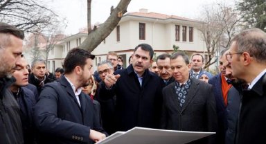 Bakan Kurum: Yenilenen Saraçoğlu Mahallesi nisanda açılacak