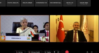 Bakan Nebati G20 toplantısına çevrim içi katıldı