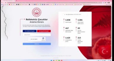 Bakan Yanık: Refakatçisiz çocuklar için sorgu ekranı açtık