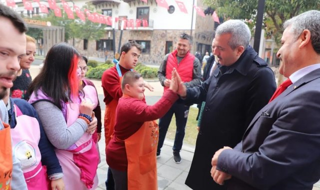 Bakan Yardımcısı Baydaş'dan down sendromu çocuklara ziyaret
