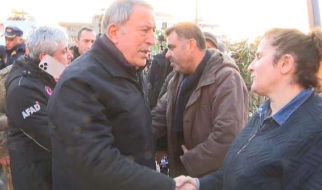 Bakanlar Akar ve Kurum Samandağ'da