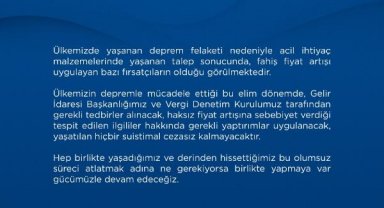 Bakanlıktan 'fahiş fiyat' açıklaması: Hiçbir suistimal cezasız kalmayacak