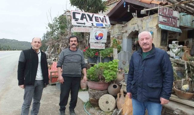 Balıkesir'de 76 yıllık işçi konağı müze gibi çay evi oldu