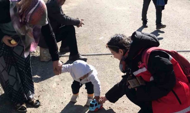 Balıkesir'den Adıyaman'a psikososyal destek