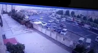 Başakşehir'deki kaza kamerada