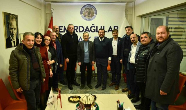 Başkan Ataç'tan Emirdağlılar Vakfı'na ziyaret