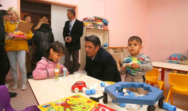Başkan Genç depremzedeleri ziyaret etti