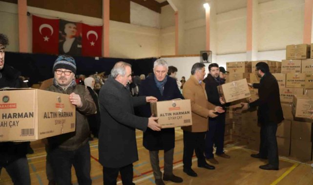 Başkan Sarıalioğlu, 6 aylık maaşını depremzedelere bağışladı