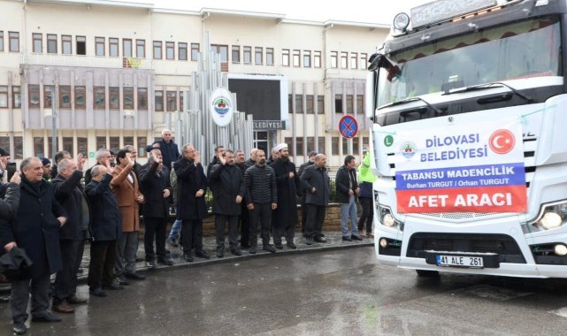 Başkan Şayir, 65 kişilik ekiple deprem bölgesinde