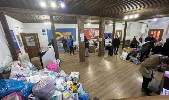 Bilecik'in ilçeleri afedzelere yardım göndermek için seferber oldu