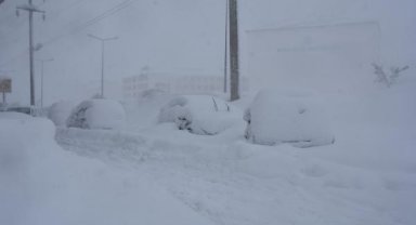 Bitlis'te okullar 3 gün tatil edildi; araçlar yolda kaldı