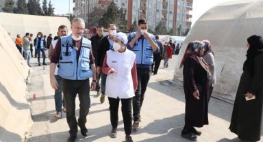 BM Türkiye Mukim Koordinatörü, Kahramanmaraş'ta çadır kenti ziyaret etti